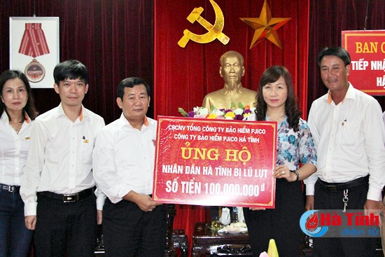 PJICO ủng hộ gần 600 triệu đồng cho đồng bào miền Trung