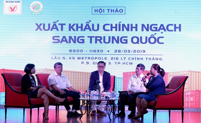 Cơ hội xuất khẩu chính ngạch sang Trung Quốc còn rất lớn.
