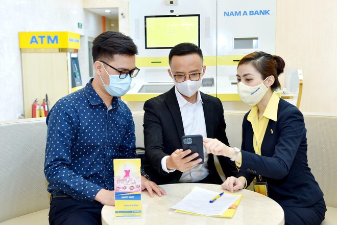 Nam A Bank chuyển khoản nhanh Napas 247 mã QR