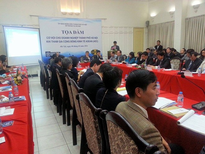 Tọa đàm Cơ hội cho Doanh nghiệp thành phố Hà Nội trong Cộng đồng kinh tế Asean