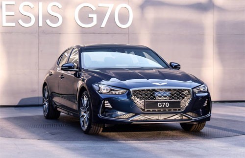 Genesis G70 - xe Hàn thách thức bộ ba hạng sang Đức ảnh 2