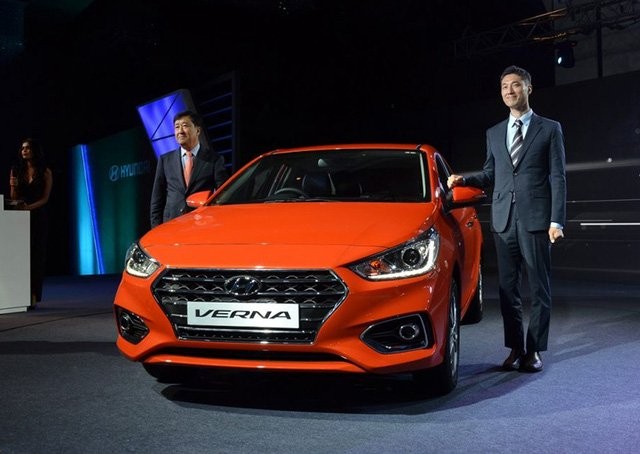 Mẫu xe sedan hạng B của Hyundai vừa chính thức "trình làng" phiên bản mới tại thị trường Ấn Độ.