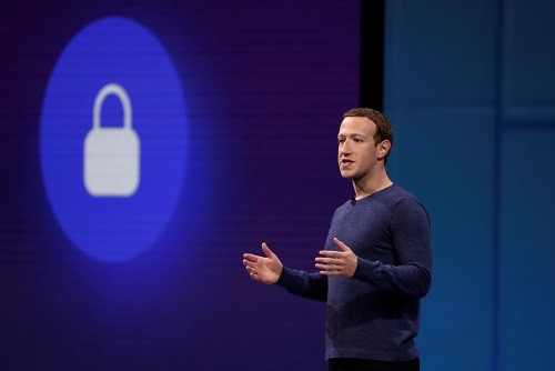 CEO Facebook - Mark Zuckerberg phát biểu tại một hội nghị đầu năm nay. Ảnh: Reuters.