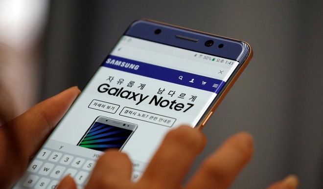 Samsung công bố nguyên nhân Note 7 phát nổ