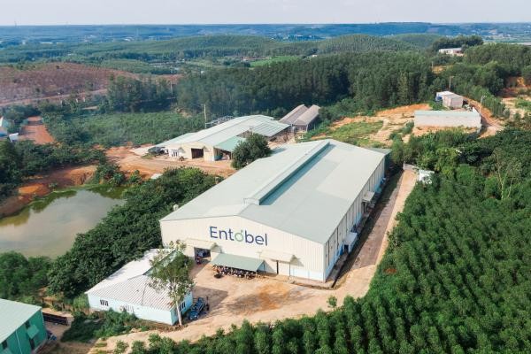 Vào đầu năm 2019, Entobel đã xây dựng một trong những nhà máy sản xuất và chế biến côn trùng lớn nhất thế giới tại tỉnh Đồng Nai.