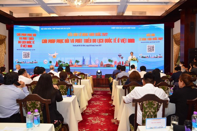 Sự kiện “Liên kết - Sức mạnh Du lịch Việt Nam” trong 2 ngày 8-9/8/2022 tại Dinh Thống nhất (TP.HCM).
