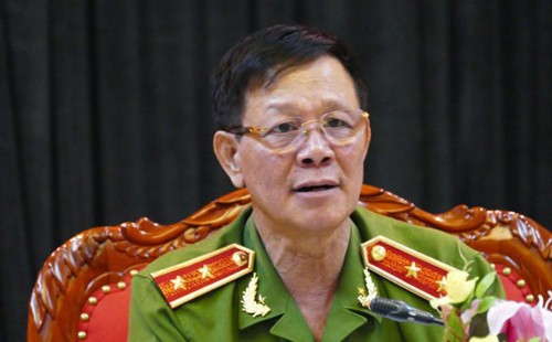 Ông Phan Văn Vĩnh khi còn là trung tướng, Tổng cục trưởng. Ảnh: Công an nhân dân