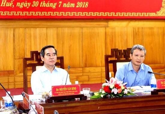 Ban Bí thư công bố kế hoạch kiểm tra tại Thừa Thiên-Huế