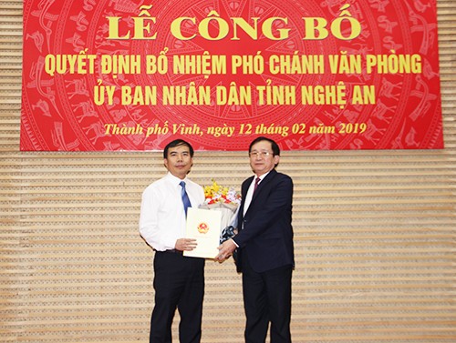 Nhân sự mới Quảng Ninh, Nghệ An, Sóc Trăng ảnh 1