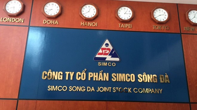 Công ty Cổ phần SIMCO Sông Đà - một trong 7 doanh nghiệp bị xử phạt.