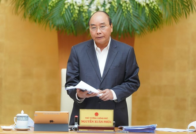 Thủ tướng Nguyễn Xuân Phúc kết luận phiên họp thường kỳ của Chính phủ.