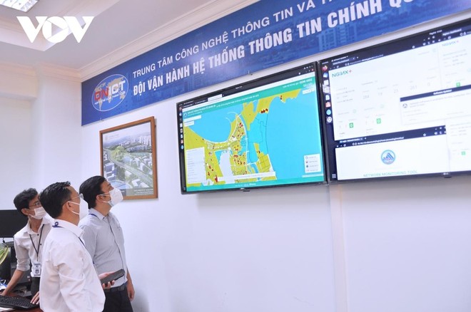 Kiểm tra mức độ biểu thị và vận hành của bản đồ dịch tễ COVID-19 thành phố Đà Nẵng.