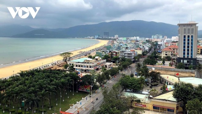 Một góc thành phố Quy Nhơn, tỉnh Bình Định.
