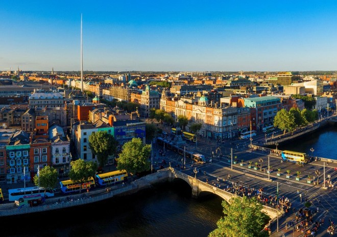 Thành phố Dublin – Ireland được mệnh danh là Silicon Valley của châu Âu.