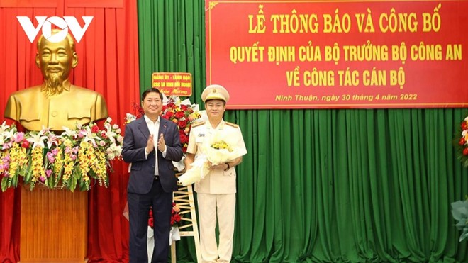 Bộ trưởng Bộ Công an bổ nhiệm Giám đốc Công an Ninh Thuận và Khánh Hòa ảnh 1