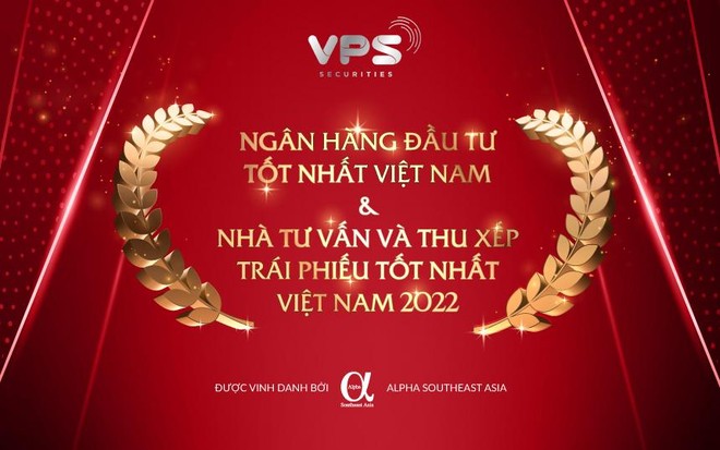 Công ty cổ phần Chứng khoán VPS được Alpha Southeast Asia vinh danh với hai giải thưởng quan trọng