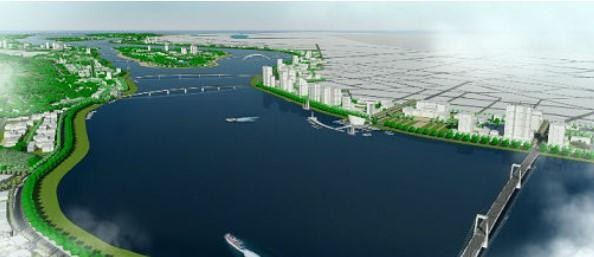 Đồ án quy hoạch thành phố Quảng Ngãi hai bên sông Trà Khúc.