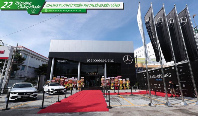 Haxaco (HAX) khai trương chi nhánh Mercedes-Benz tại Cần Thơ