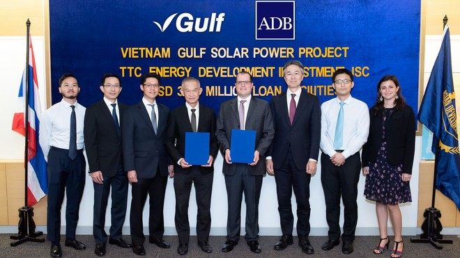 ADB cho Công ty Năng lượng TTC vay 37,8 triệu USD phát triển nhà máy điện mặt trời ở Tây Ninh