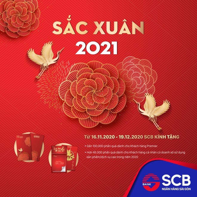 SCB triển khai chương trình ưu đãi “Sắc Xuân 2021”