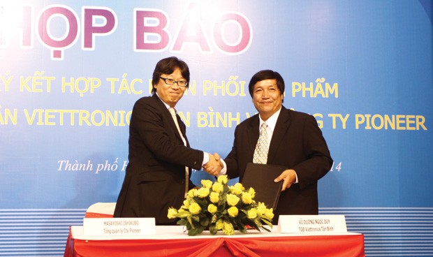 VTB phân phối sản phẩm điện tử gia đình của Pioneer tại Việt Nam
