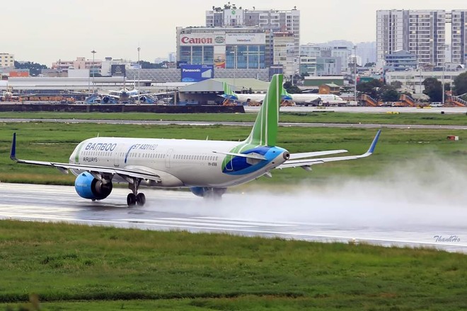 Hiện Bamboo Airways đã đưa vào khai thác 10 tàu bay (loại Airbus A319, A320 và A321 NEO) với tổng số chuyến bay là 6.606 chuyến an toàn tuyệt đối. (Ảnh: Internet)