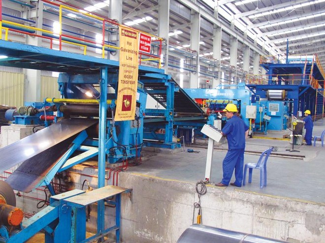 Trong cơ cấu nguồn vốn đầu tư của các doanh nghiệp ngành thép, vốn chủ sở hữu tập trung vào nhà xưởng, máy móc.