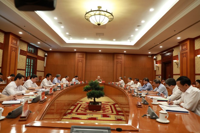 Thường trực Ban Chỉ đạo Trung ương về phòng, chống tham nhũng đã họp dưới sự chủ trì của Tổng Bí thư, Chủ tịch nước Nguyễn Phú Trọng.
