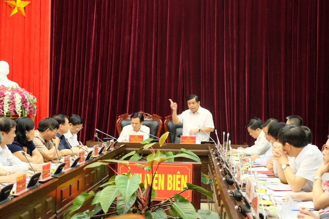 Bộ trưởng Nguyễn Chí Dũng: Điện Biên muốn thoát nghèo phải bắt đầu bằng phát triển hạ tầng ảnh 1