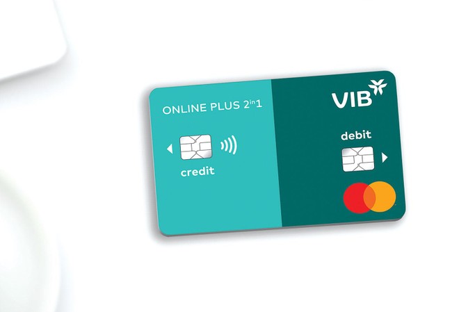VIB Online Plus 2in1 là dòng thẻ đầu tiên tại Đông Nam Á tích hợp thẻ tín dụng và thẻ thanh toán
