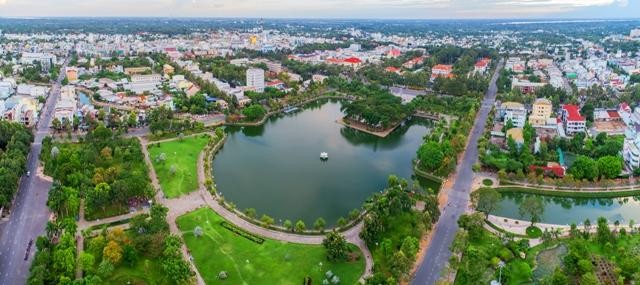 Thành phố Cao Lãnh, tỉnh Đồng Tháp. Ảnh: Báo Đồng Tháp online