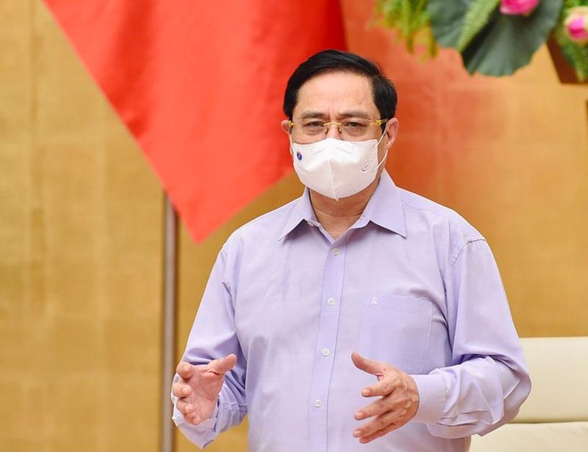 Thủ tướng Phạm Minh Chính nhấn mạnh thông điệp bảo vệ sức khỏe, tinh mạng của người dân là trên hết, trước hết