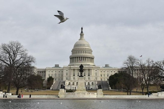 Tòa nhà Quốc hội Mỹ. Ảnh tư liệu: AFP