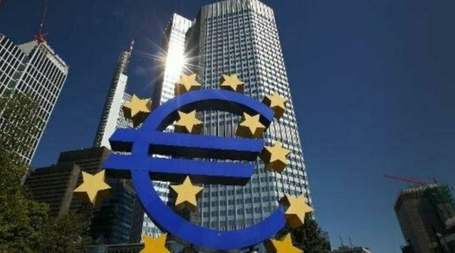 Ngân hàng Trung ương châu Âu (ECB) đã nâng mục tiêu lạm phát lên mức 2% trong trung hạn. Ảnh: AFP