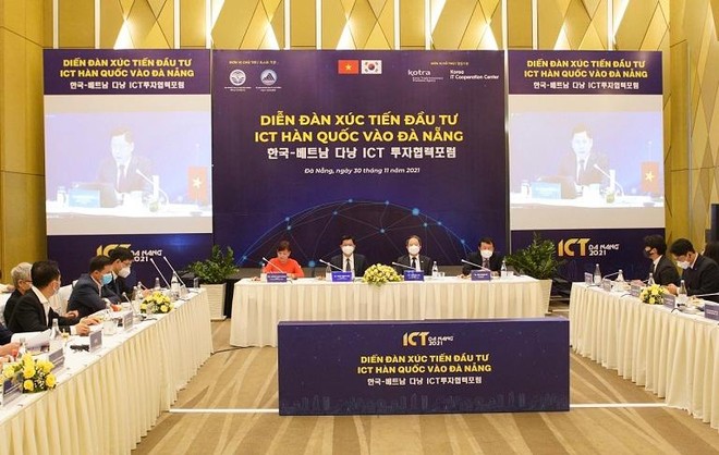 Thành phố Đà Nẵng tổ chức Diễn đàn Xúc tiến đầu tư ICT Hàn Quốc vào Đà Nẵng.