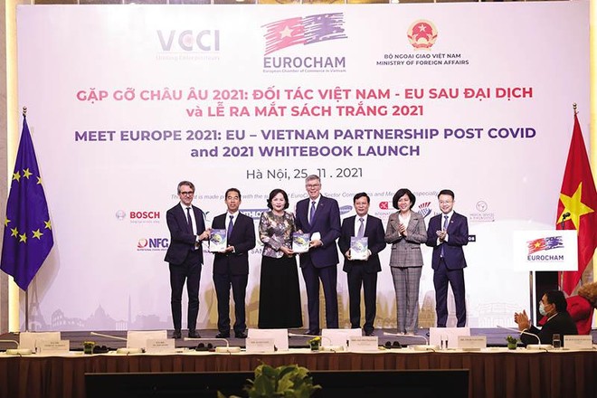 EuroCham công bố Sách Trắng 2021 tại sự kiện “Gặp gỡ châu Âu: Đối tác EU - Việt Nam sau đại dịch”, tổ chức tại Hà Nội cuối tháng 11/2021