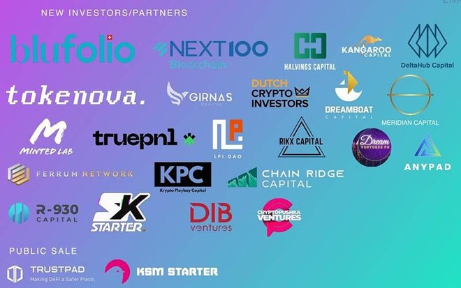 Nhiều các quỹ đầu tư toàn cầu cũng đã cùng đầu tư vào Startup Blockchain Enrex