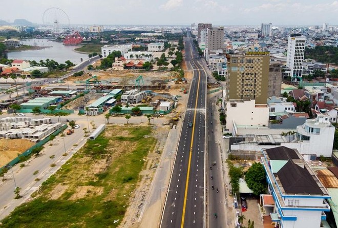 Dự án cải tạo cụm nút giao thông phía Tây cầu Trần Thị Lý đang được đẩy nhanh để hoàn thành.