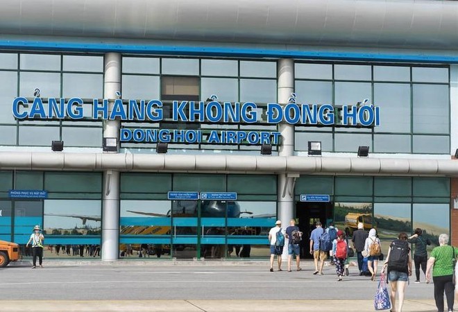 Sân bay Đồng Hới - Quảng Bình.