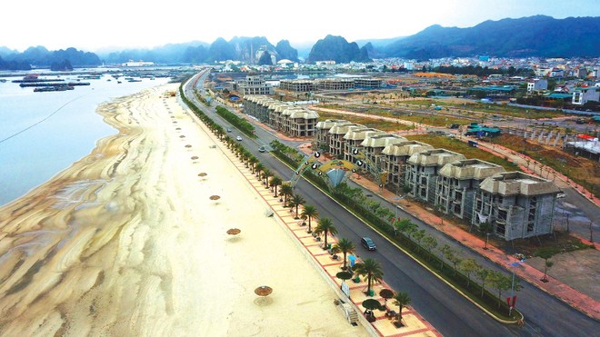 Giá nhà phố, đất nền ven biển tăng mạnh