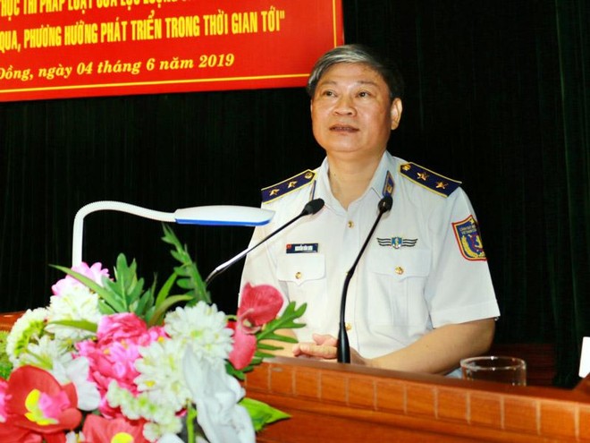 Trung tướng Nguyễn Văn Sơn, nguyên Tư lệnh Cảnh sát biển.
