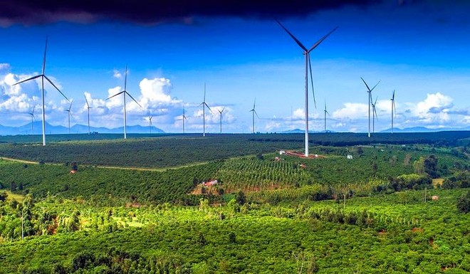 Tỉnh Gia Lai có tiềm năng lớn về điện gió và điện mặt trời.