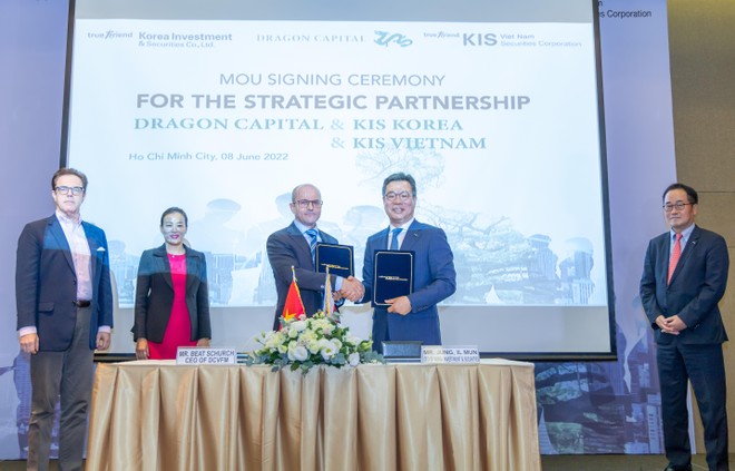 Dragon Capital và KIS Việt Nam ký kết hợp tác phát triển kênh phân phối và giới thiệu sản phẩm đầu tư 