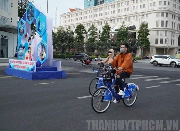 Thành phố Hồ Chí Minh thí điểm dịch vụ xe đạp công cộng