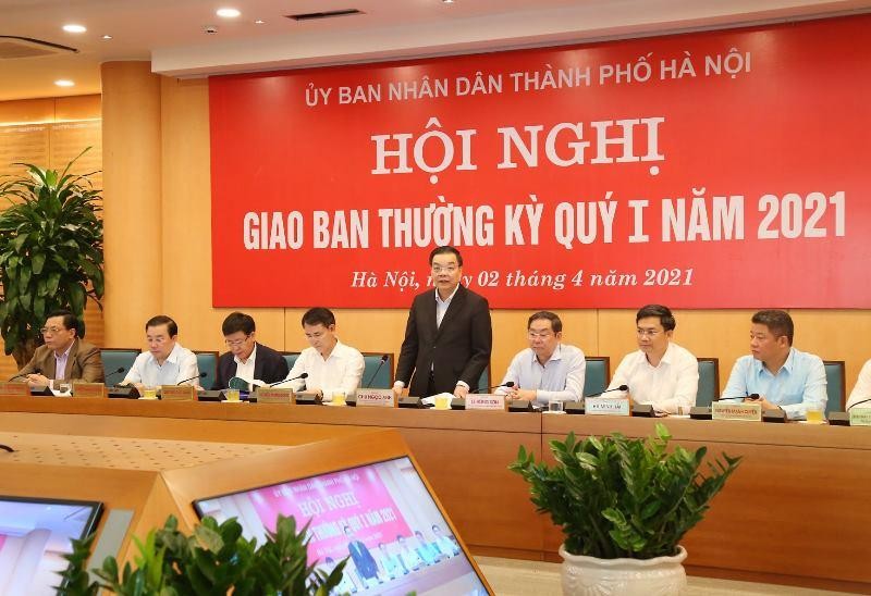 Chủ tịch UBND TP Hà Nội Chu Ngọc Anh nhấn mạnh cần tận dụng đón đầu các cơ hội, điều kiện hút làn sóng thu hút đầu tư trong và ngoài nước