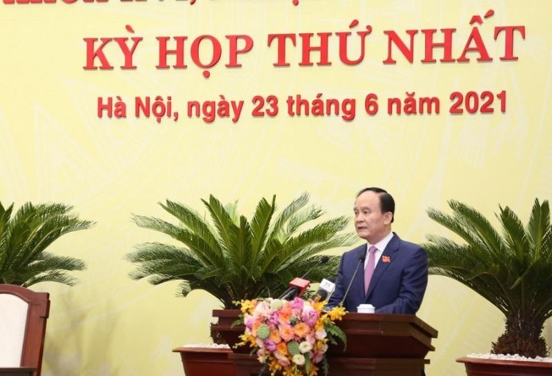 Ông Nguyễn Ngọc Tuấn, Phó Bí thư Thành ủy, Chủ tịch HĐND Thành phố Hà Nội khóa XVI, nhiệm kỳ 2021-2026.