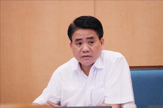 Ông Nguyễn Đức Chung trước khi bị bắt.