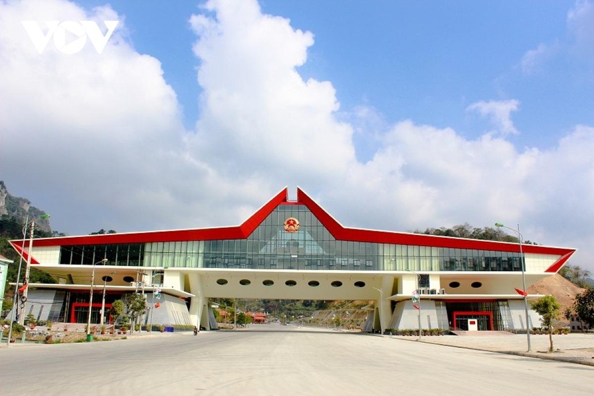 Cửa khẩu Quốc tế Hữu Nghị (huyện Cao Lộc, tỉnh Lạng Sơn), nơi chuyên gia người Trung Quốc nhiễm COVID-19 xuất cảnh ngày 28/4.