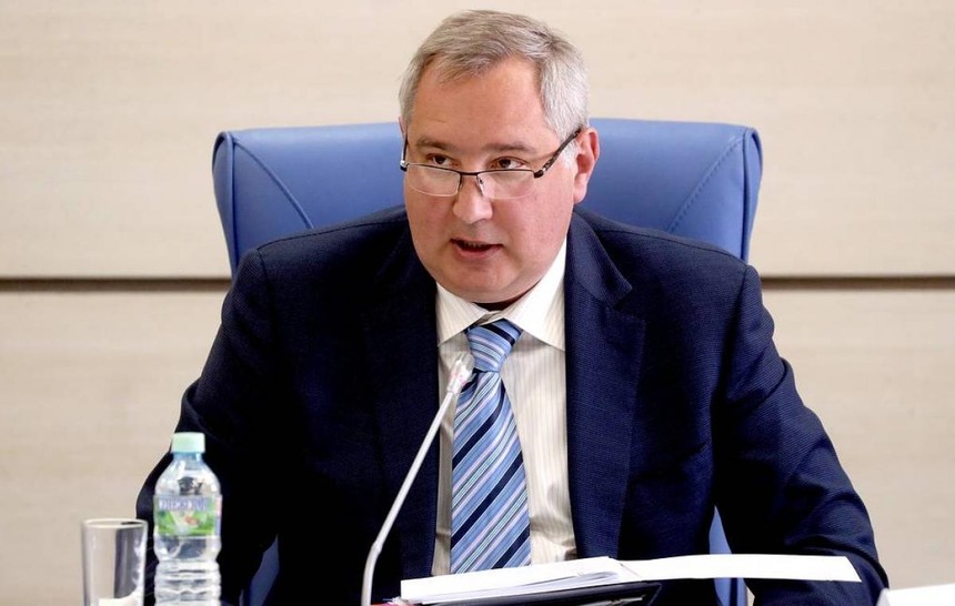 Tổng giám đốc Roskosmos Dmitry Rogozin. Ảnh: Tass.