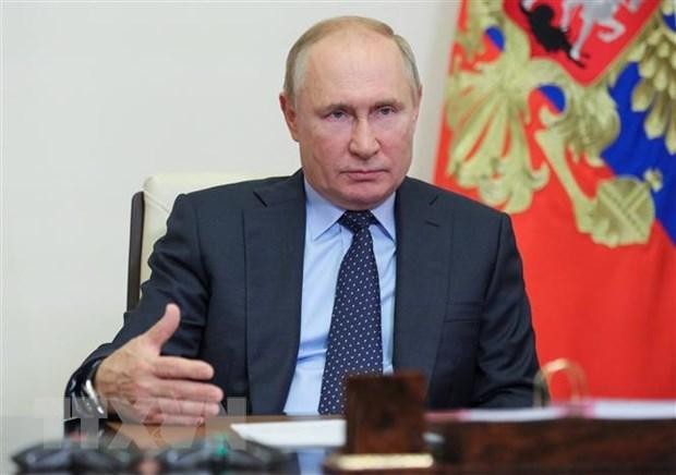 Tổng thống Nga Vladimir Putin. (Nguồn: AFP/TTXVN).